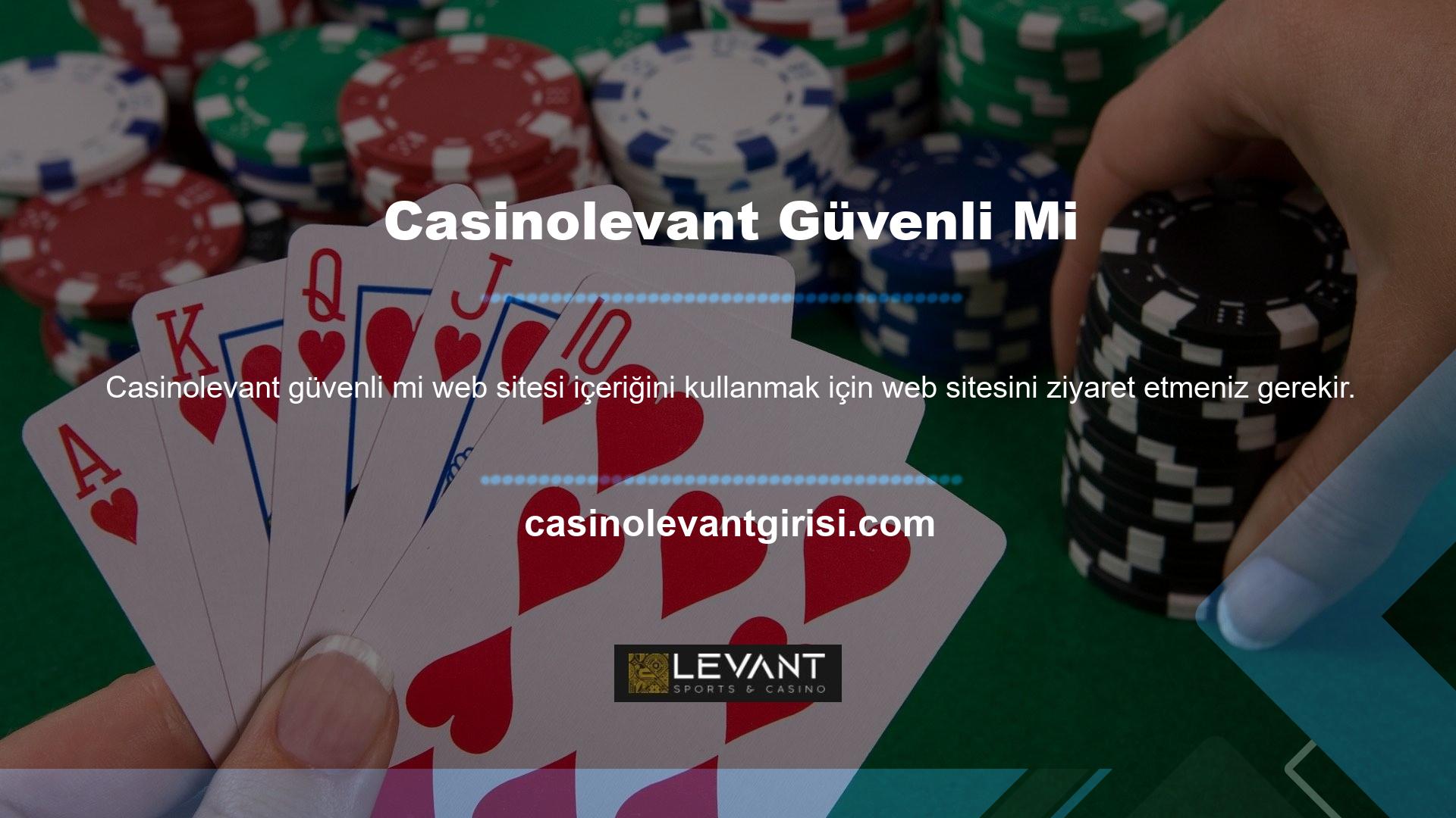 Casinolevant canlı destek hattı güvenilirdir ve birçok oyuncu tarafından tercih edilmektedir